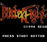 Заставка игры Buster Fight